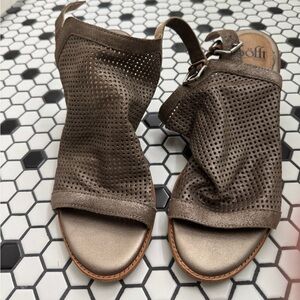 Pewter/Metallic Milly Sofft Slingback